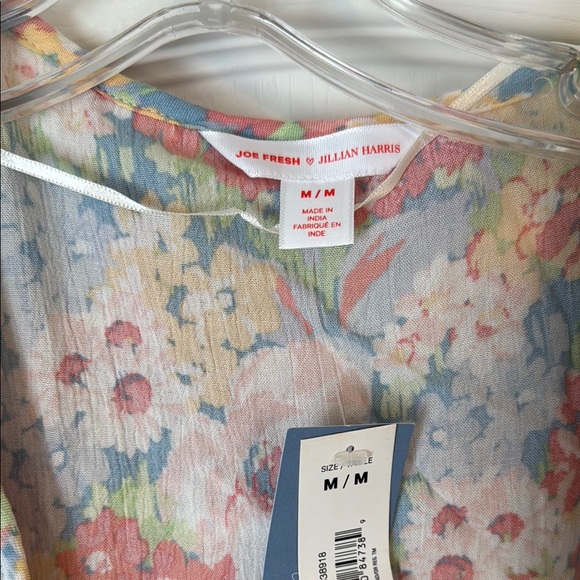 Joe Fresh Asymmetrical Floral Dress - Multicolor - Picture 3 of 6